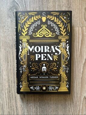 Moiras' Pen by Megan Whalen Turner Hardcover Owlcrate Signed Edition